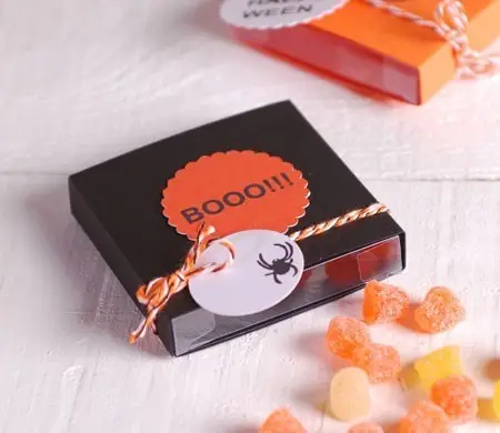 Spider box for Halloween