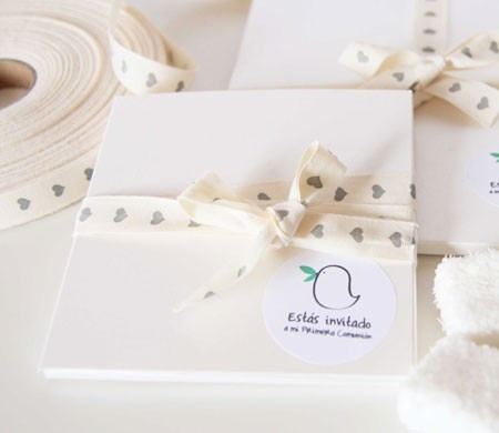 Boîte Invitation pour Baptêmes et Événements