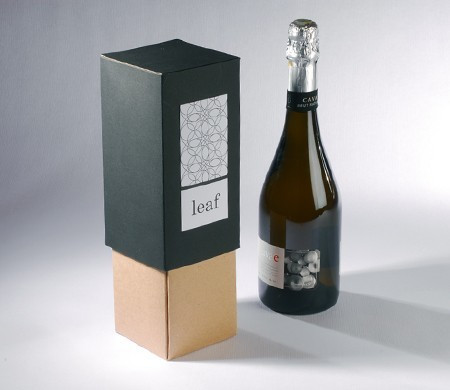 Stylish Box for Bottles in Two Colours Stylish Box for Bottles in Two Colours