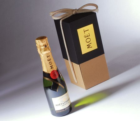 Box for Small Champagne Bottles  