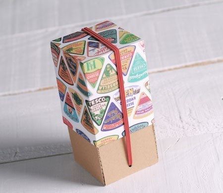 Rectangular Gift Box with Printed Lid 