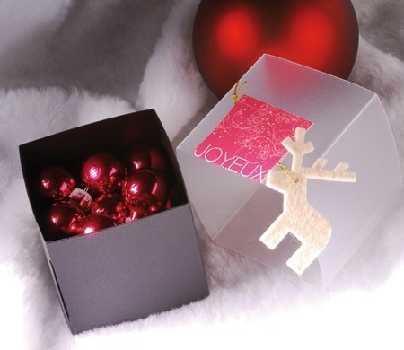 Square box for Christmas presents