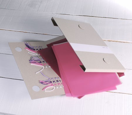 Stitched Gift Folder