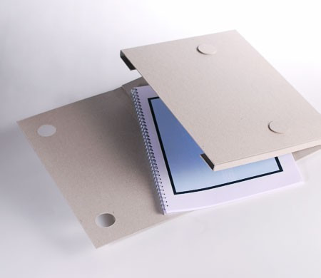 Carpeta de cartón para memorias de empresa Carpeta de cartón para memorias de empresa