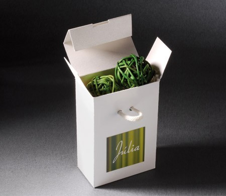 Petite boîte cadeau pour magasins