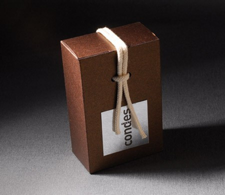 Caja pequeña para obsequios en hoteles