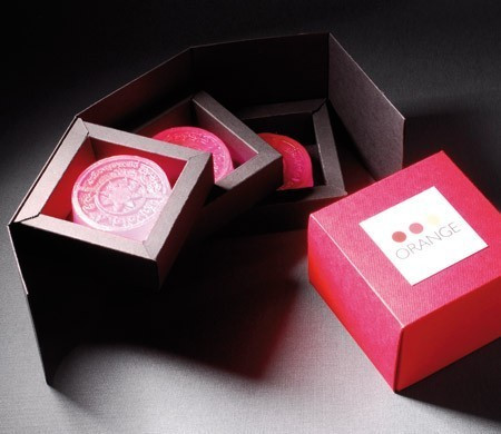 Boîte triple pour cadeaux d'entreprise