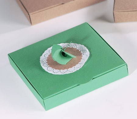 Geschenkbox mit Blume | Individuelles Packaging