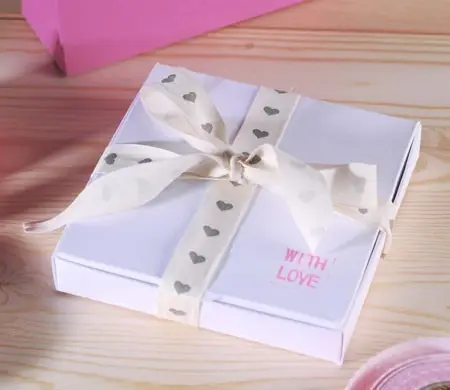 Cajita plana para regalar...