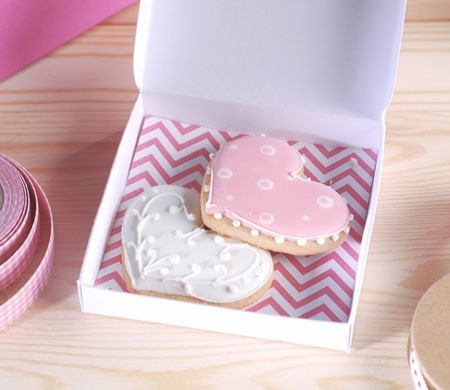 Boîte Plate pour Offrir des Biscuits Boîte Plate pour Offrir des Biscuits