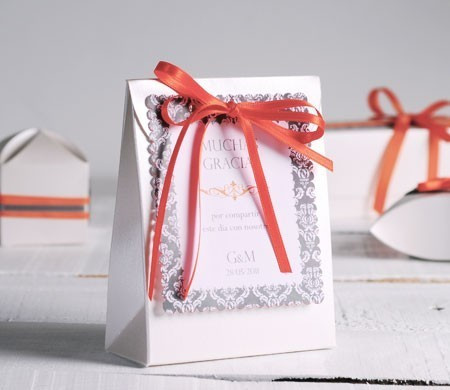 Gift bag for wedding invitations