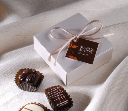 Square White Event Box | Wedding Packaging Solution