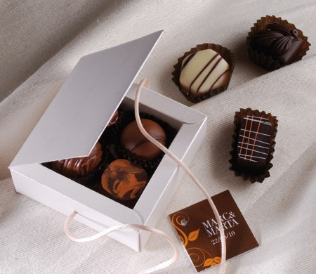 Square White Event Box | Wedding Packaging Solution