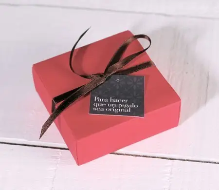 Cajita para regalos pequeños