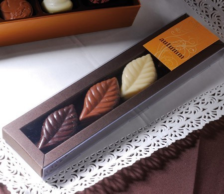 Scatola trasparente per cioccolatini