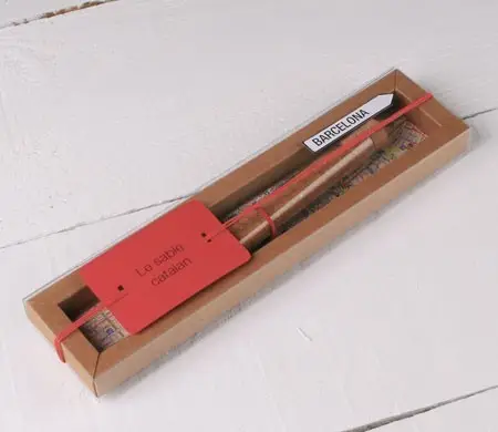 Caja de regalo alargada