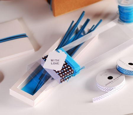 Incense box with transparent sleeve | Wellness packaging