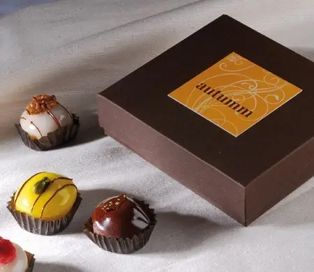 Cajita elegante para bombones