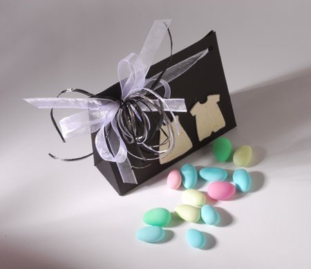 Tüte für Geschenke anlässlich von Taufen