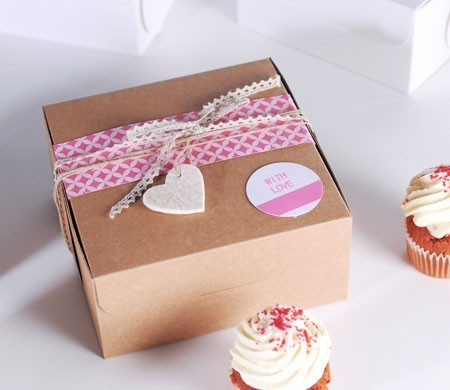 Caja de repostería americana