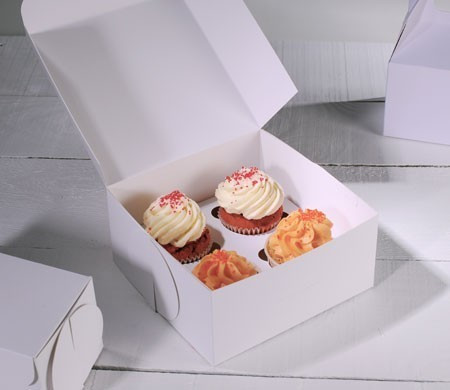 Cupcake box with decoration tutorial