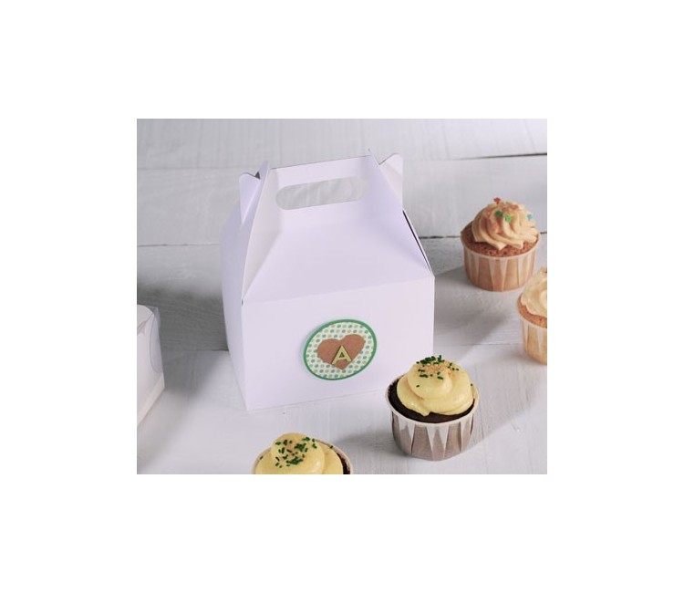 FunCakes – Scatola Porta Cupcake In Cartone, Capacità 6 Pezzi, 24x16x8 Cm