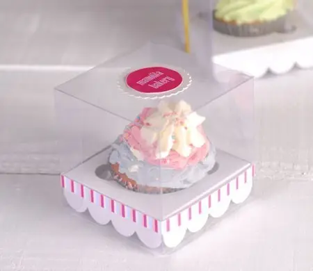 Kleine Cupcake-Box für...