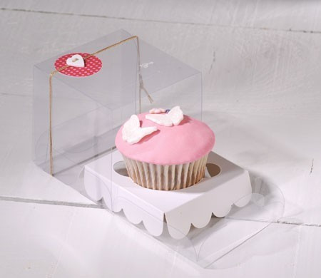 Caja para Un Cupcake para Comunión Caja para Un Cupcake para Comunión