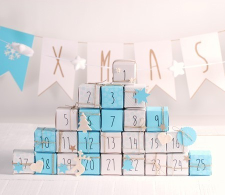 Caja para Hacer un Calendario de Adviento