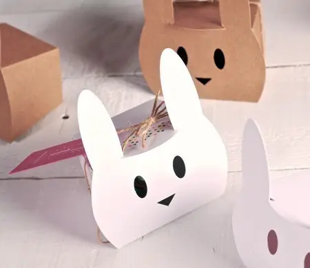 Caja para huevos de Pascua...