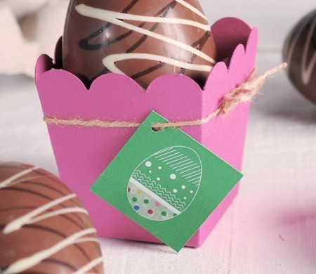 Popcorn Schachtel Fur Ostern | SelfPackaging