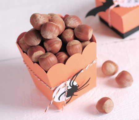 Boîte de pop-corn pour Halloween
