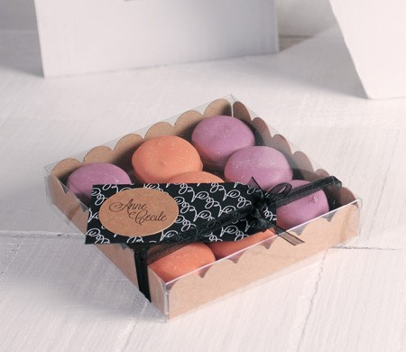 Caja Pequeña para Macarons Caja Pequeña para Macarons