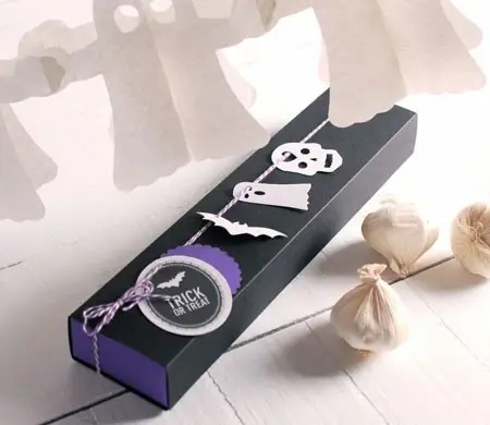 Cajita alargada para Halloween