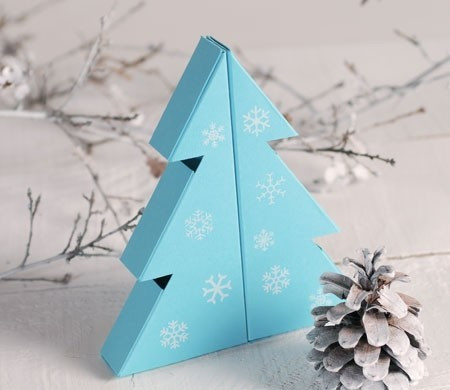 Caja de Regalo Árbol de Navidad Caja de Regalo Árbol de Navidad