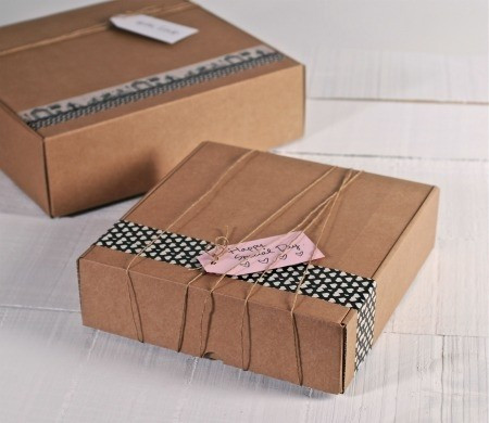 Cajas de Cartón Cuadradas Decoradas Cajas de Cartón Cuadradas Decoradas