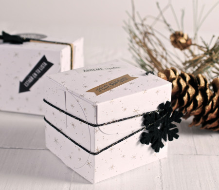 Square Christmas box