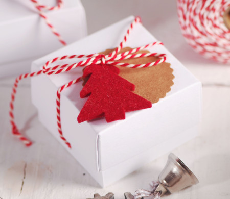 Boîte Vermicelles pour cadeaux de Noël