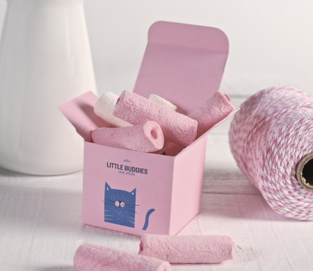 Petite Boîte Carrée avec Impression