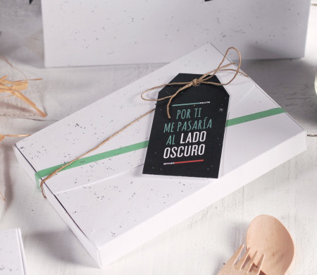 Caja para Fotos con Decoración Galáctica
