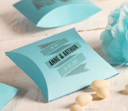 Bedruckte individuelle Schachtel für Hochzeiten