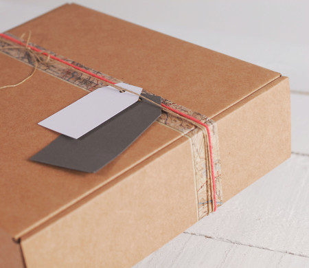 Boîte Expédition Décorée | Packaging Cadeau Créatif