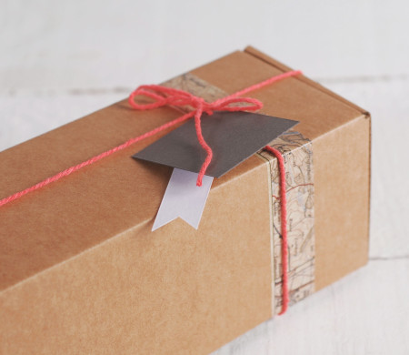 Idea Decorativa para una Caja de Envíos Idea Decorativa para una Caja de Envíos