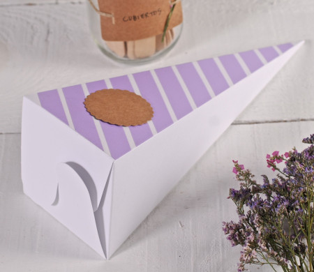 Cono in Cartone Decorato | Packaging per Matrimoni Eventi