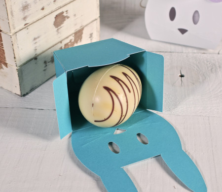 Bunny box for kids’ parties, sweets and favours