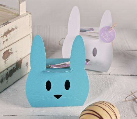 Boîte lapin pour fêtes d’enfants et douceurs