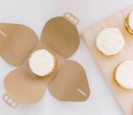 Petite Boîte pour Tartes ou Gâteaux Individuels