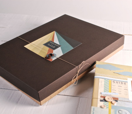 Caja para Álbumes de Fotos Decorada Caja para Álbumes de Fotos Decorada
