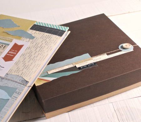 Boîte Personnalisée pour Albums Photos