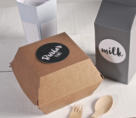 Scatola Hamburger Regalo | Packaging Food | SelfPackaging